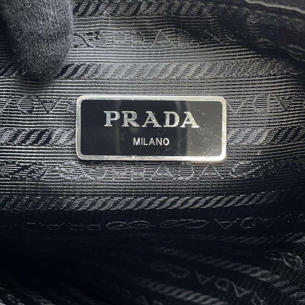 Prada Shoulder Bag Vitello Daino Vitello Daino Black - Picture 11 of 12